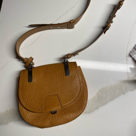 Massimo Dutti Bags Massimo Dutti Real Leather Small Crossbody Bag